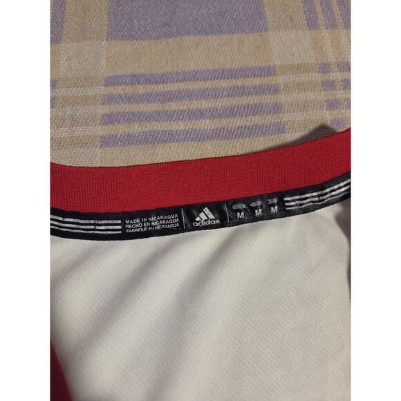 Jeremy Lin Houston Rockets Adidas White Red Number #7 Jersey Medium +2 Length - Picture 3 of 12